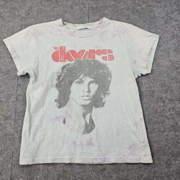 Daydreamer Band Shirt Womens Medium The Doors Light Tie Dye Graphic Relaxed Tee - Picture 1 of 6